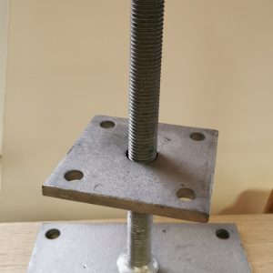 Stützenfuß Universal – höhenverstellbar, feuerverzinkt