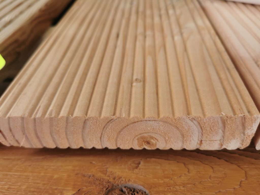 Riffeldiele 27 x 143mm Douglasie