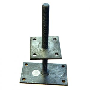 Pfostenträger Höhenverstellbar