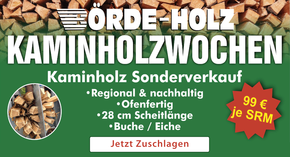 Kaminholz 28 cm – Eiche & Buche, ofenfertig, Sonderangebot