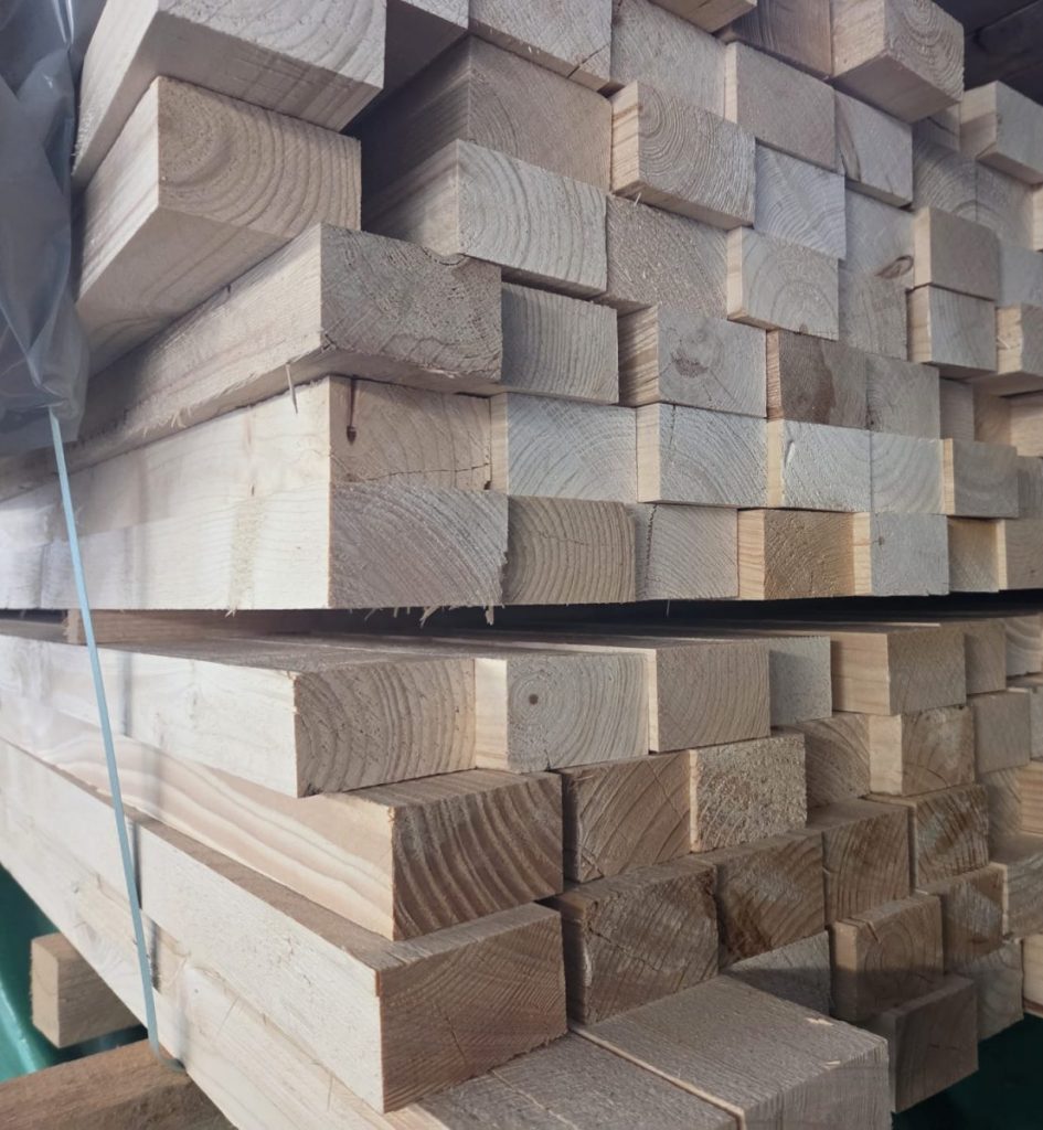 Lattenpaket aus Nadelholz, verschiedene Maße, Rohholz, Sonderpostenpaket