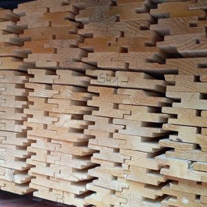 Paket Fichte Profilholz 22x69 mm, 4,2 m Länge, 227 Stück