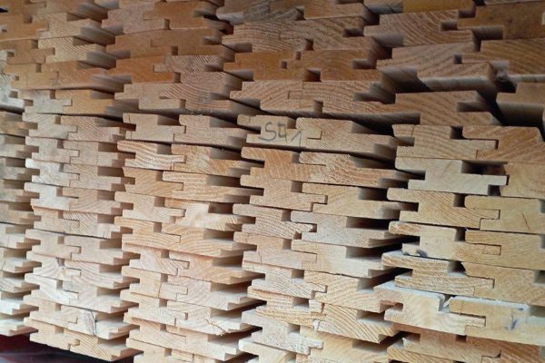 Paket Fichte Profilholz 22x69 mm, 4,2 m Länge, 227 Stück