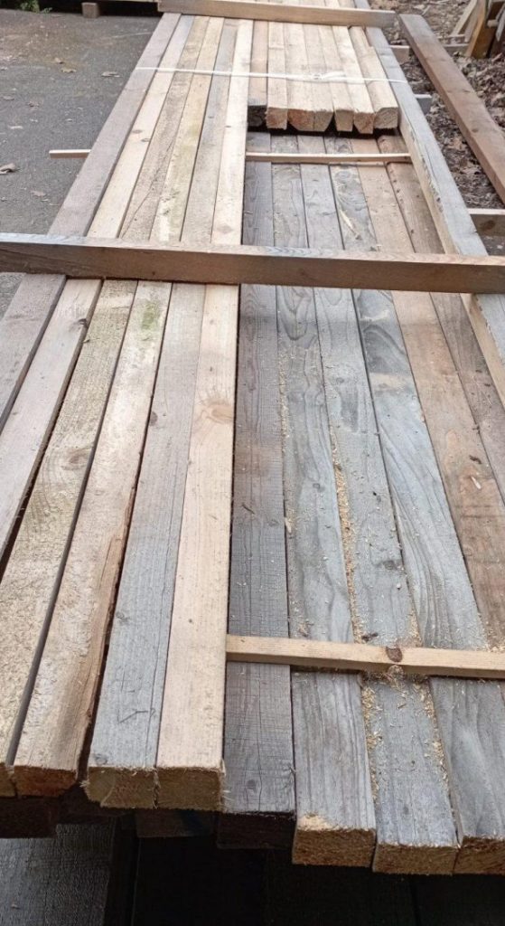 Sopo AB15 Kanthölzer Paket, 26 Stück, 4–6 m, verschiedene Breiten