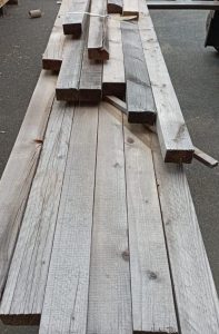 Paket Sopo JU5 Kanthölzer Fichte Tanne Kiefer 50x80 mm, 15 Stück