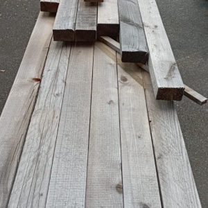 Paket Sopo JU5 Kanthölzer Fichte Tanne Kiefer 50x80 mm, 15 Stück