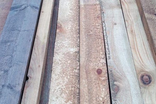 Paket Sparren Kiefer, Fichte, Tanne, 12 Stück, 2 m Länge