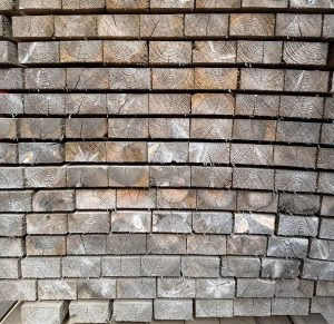 Kantholz 60x120 mm 3 m sägerau roh aus Kiefer Fichte Tanne