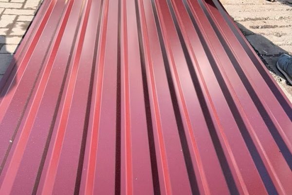 Trapezprofil TP 18 Rot RAL 3005, Sonderposten