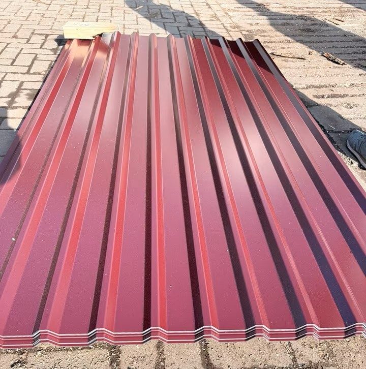 Trapezprofil TP 18 Rot RAL 3005, Sonderposten