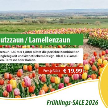 Frühlings-SALE 2026 bei holzhandel24.com