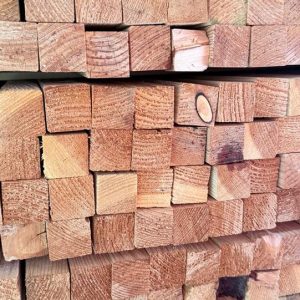 Lärche Latte 40 x 40 mm – gehobelt und getrocknet für Terrasse, Zaun und Unterkonstruktion